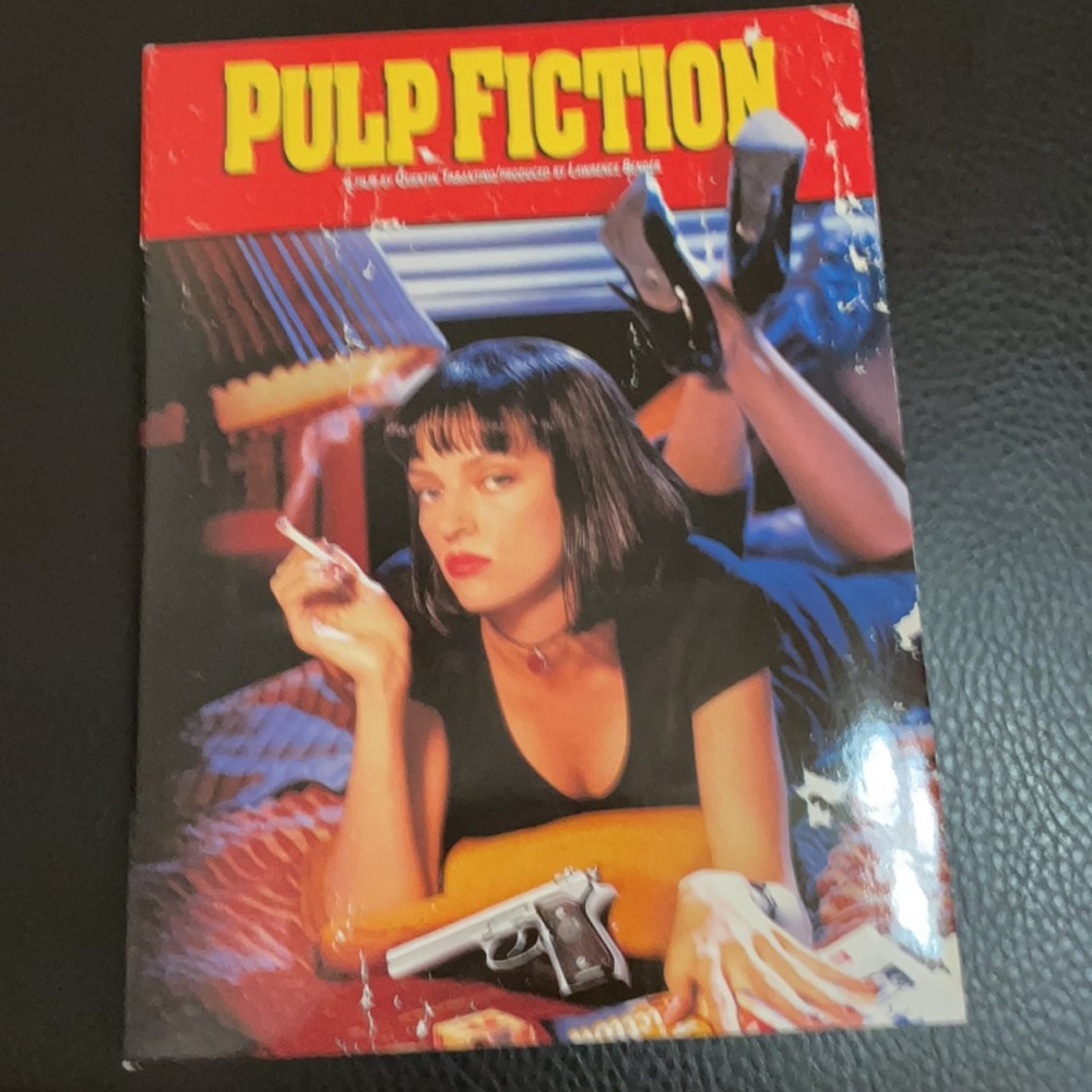 DVD movie Pulp Fiction Starring John Travolta Samuel Jackson$3 bundle